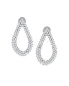 Bloomingdale's Diamond Teardrop Earrings In 14k White Gold. 3.60 Ct. T.w. - 100% Exclusive