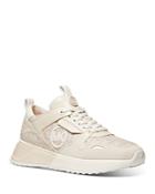 Michael Michael Kors Women's Theo Mixed Media Monogram Sneakers