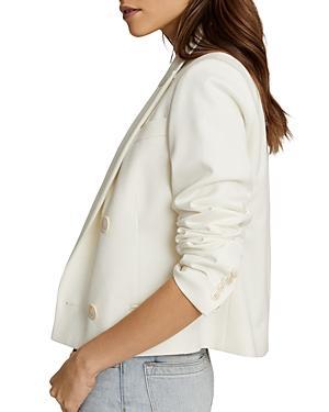 Reiss Aleida Cropped Double Breasted Jacket