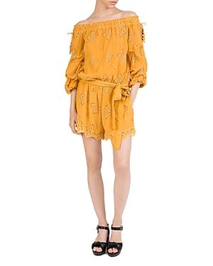 The Kooples English Embroidered Romper
