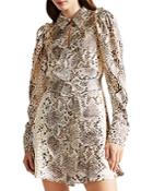 Ted Baker Avili Reptile Print Dress
