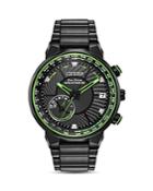 Citizen Stainless Steel Satellite Wave World Time Gps Watch, 44mm