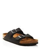 Birkenstock Men's Arizona Oiled Leather Slide Sandals