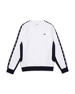 Lacoste Colorblock Fleece Crewneck Sweatshirt