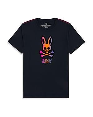 Psycho Bunny Dylan Pima Cotton Gradient Logo Graphic Tee
