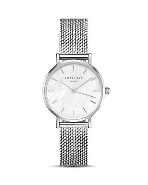 Rosefield The Small Edit Stainless Steel Watch, 26mm