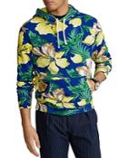 Polo Ralph Lauren Floral Spa Terry Zip Up Hoodie