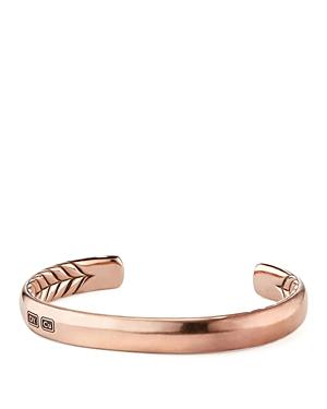 David Yurman Streamline Cuff Bracelet In Copper