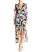 Wayf Only You Floral Maxi Wrap Dress - 100% Exclusive