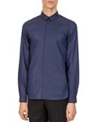 The Kooples Trevi Cord Slim Fit Button-down Shirt
