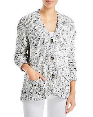Single Thread Space Dyed Chenille Cardigan