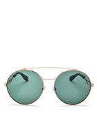 Givenchy Double Brow Bar Oversized Round Sunglasses, 60mm