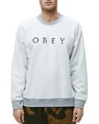 Obey Trophy Reversed-fleece Sweatshirt