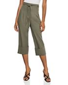 Bcbgmaxazria Cuffed Tie-front Cropped Pants