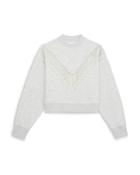 The Kooples Rhinestone Fringe Sweatshirt