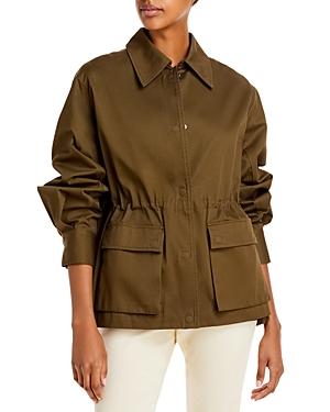 Jason Wu Pleated Back Drawstring Waist Jacket