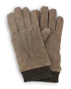 Ted Baker Ladd Knit-cuff Suede Gloves