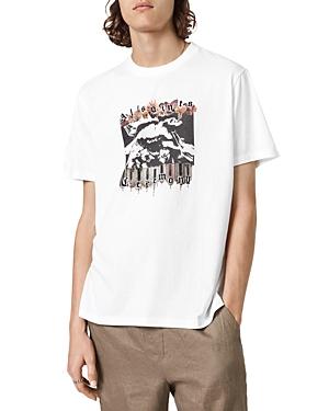 Allsaints Crypto Cotton Logo Graphic Tee