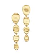 Marco Bicego 18k Yellow Gold Engraved Drop Earrings