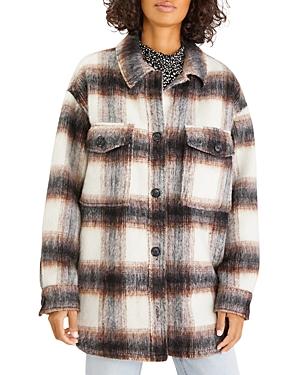 Sanctuary Town Check Shirt Jacket