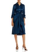 Cinq A Sept Jacey Silk Shirt Dress