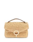 Sandro Yza Straw Handbag