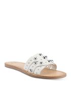 Marc Fisher Ltd. Women's Paxton Embellished Slide Sandals