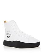 Adidas Y-3 Men's Bashyo High Top Sneakers