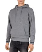 The Kooples Embroidered & Heathered Pullover Hoodie