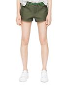 Zadig & Voltaire Suzan Lace-up Shorts