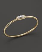 Zoe Chicco 14k Yellow Gold Diamond Baguette Ring