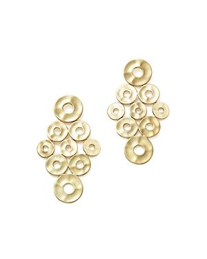 Ippolita 18k Yellow Gold Senso Cascading Disc Earrings