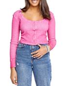 Sundown By Splendid Solana Thermal Cropped Cardigan