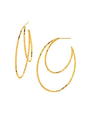 Gorjana Waverly Profile Hoop Earrings