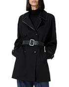 The Kooples Belted Double Breasted Trench Coat