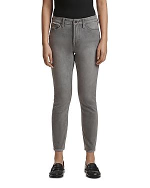 Jen 7 High Rise Ankle Skinny Jeans In Grey