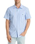 Vineyard Vines Stretch Cotton Striped Short Sleeve Shirt