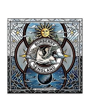 Burberry Celestial Unicorn Silk Square Scarf