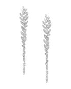 Diamond Drop Earrings In 14k White Gold, .65 Ct. T.w. - 100% Exclusive