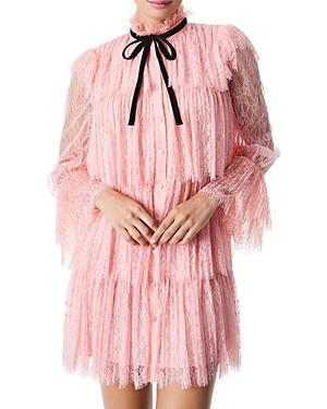 Alice And Olivia Joanie Tiered Ruffle Dress