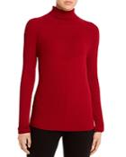 Piazza Sempione Fitted Ribbed Turtleneck Sweater