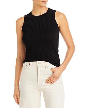 Frame Ribbed Sleeveless Tee