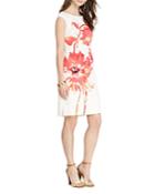 Lauren Ralph Lauren Floral Print Sheath Dress