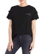 Valerie Frangie Embroidered Tee 100% Exclusive