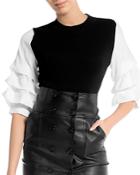 Gracia Tiered Sleeve Knit Top (46% Off) - Comparable Value $92