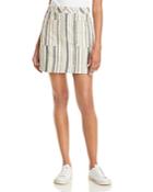See By Chloe Striped Mini Skirt