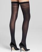 Alice + Olivia By Pretty Polly Stay-up Thigh Highs
