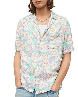 Allsaints Florax Floral Short Sleeve Shirt