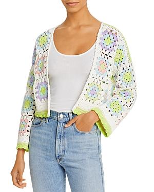 Alice And Olivia Anderson Crochet Cardigan