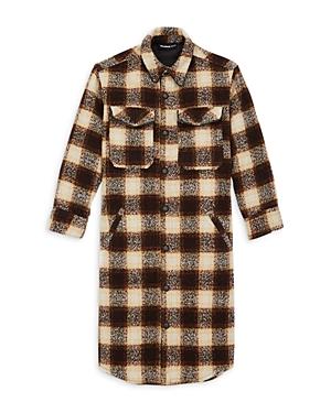 The Kooples Checkered Tunic Shirt